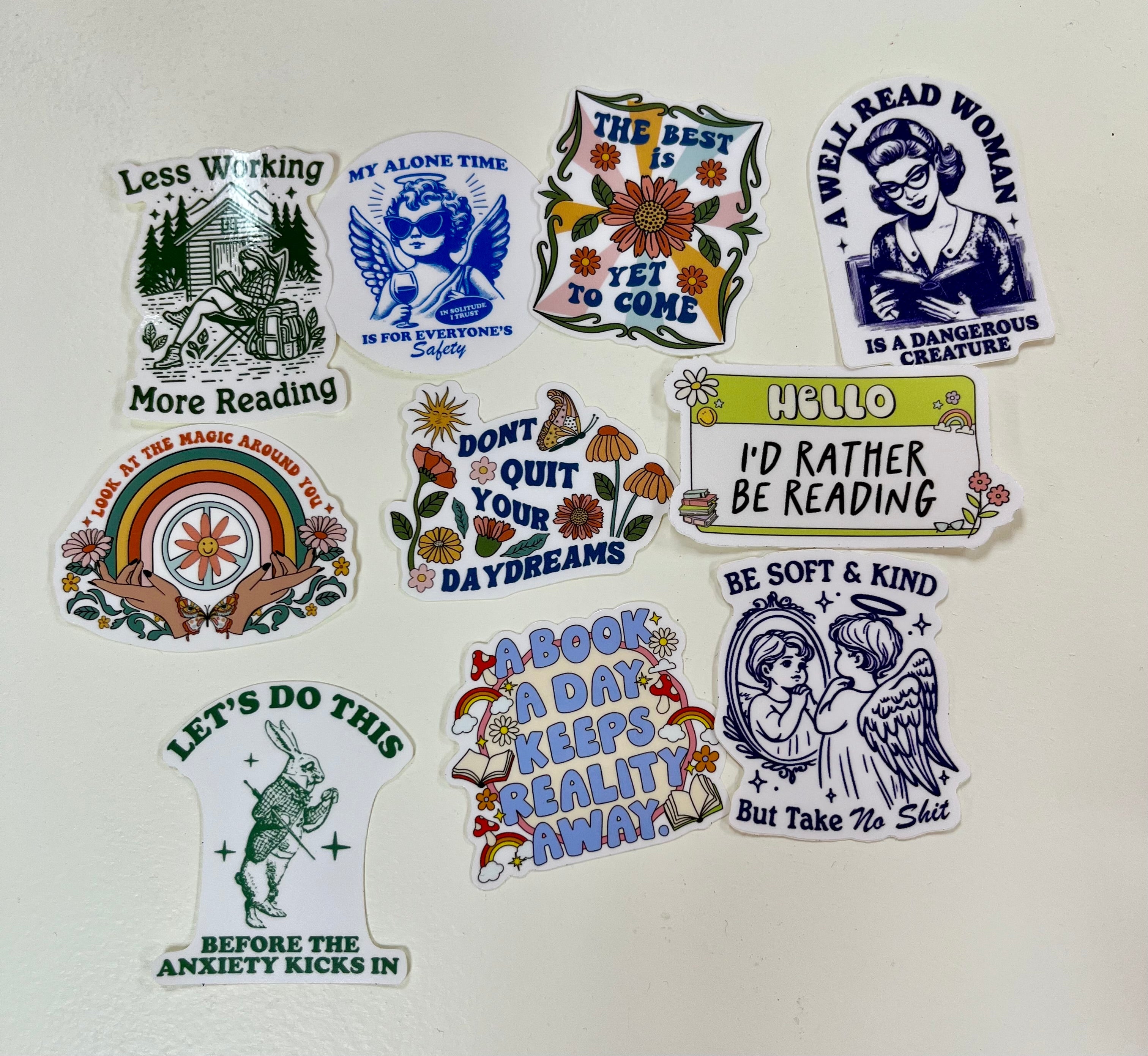 10 Sticker Bundle